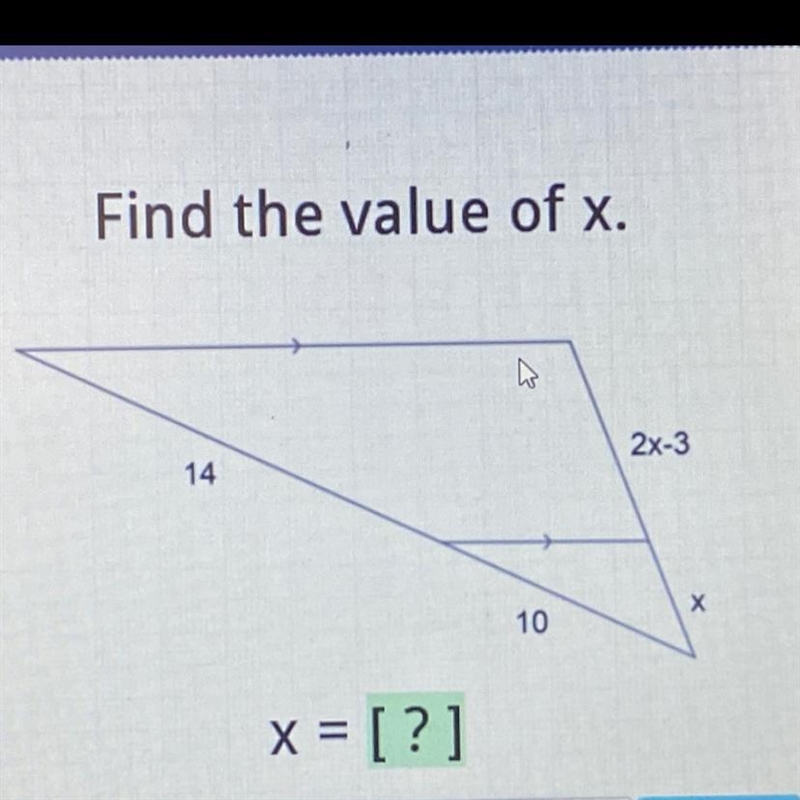 Find the value of x.-example-1