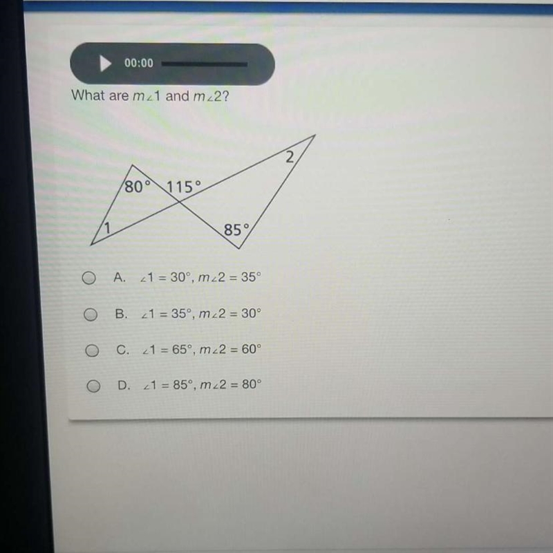 Pls helps! what are m < 1 and m < 2?-example-1