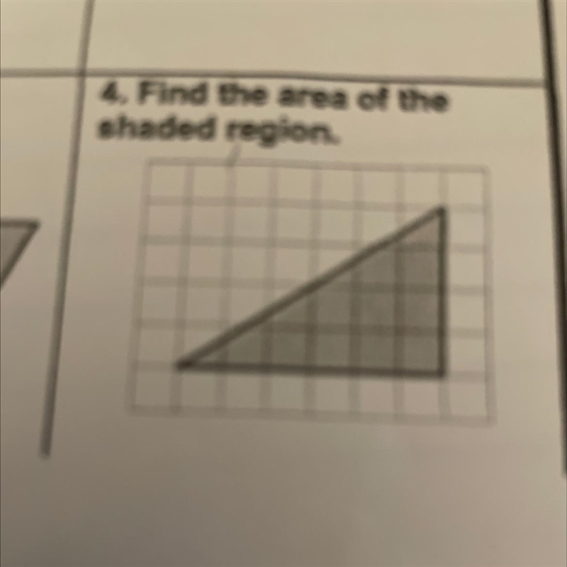 Find the area of the shaded region-example-1