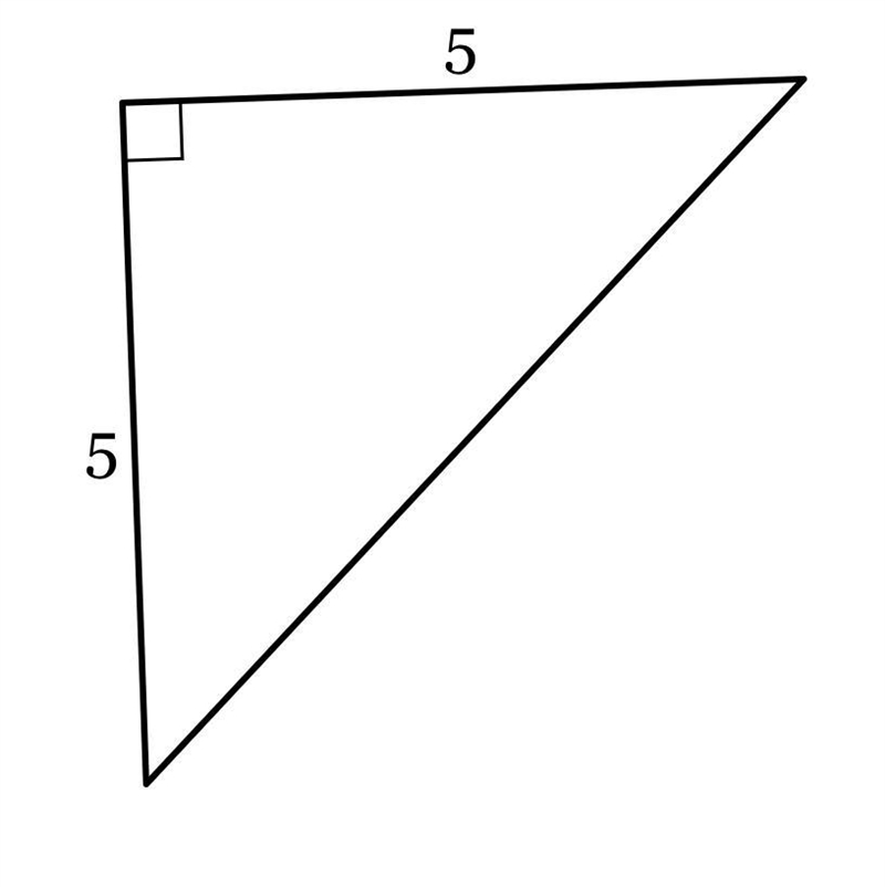 Find the length of the third side. If necessary, write in simplest radical form.-example-1