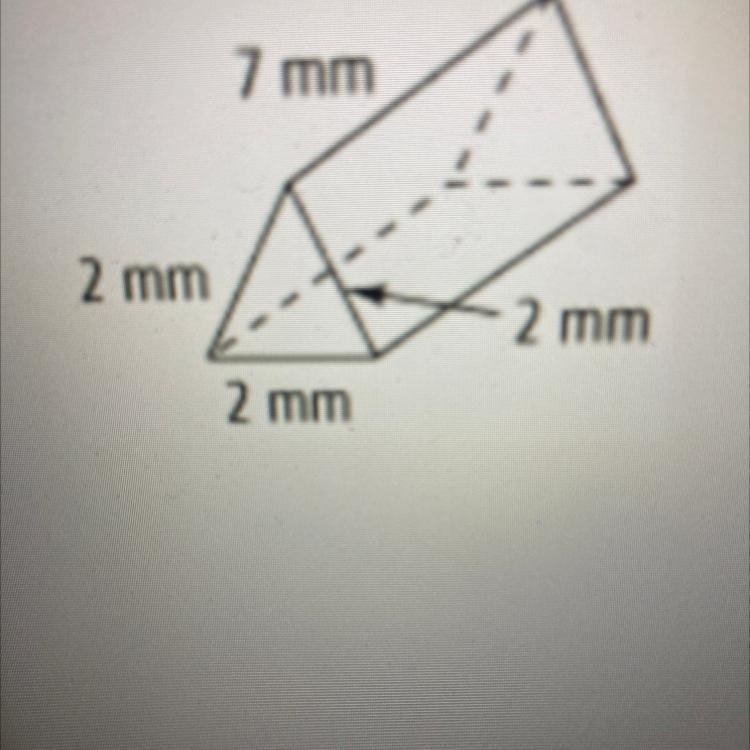 Find the surface area and the volume of the figure. Round to the nearest tenth.-example-1