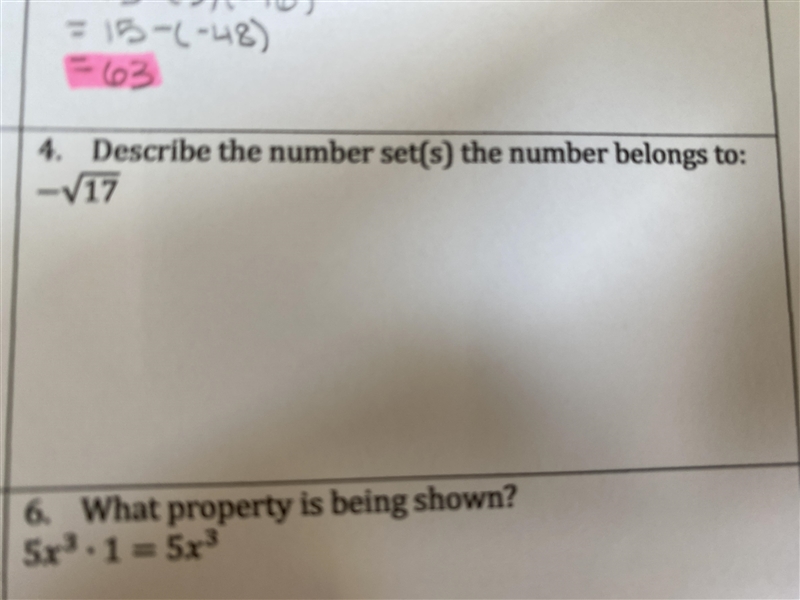 Describe the number sets the number belongs to.In the picture below is the question-example-1