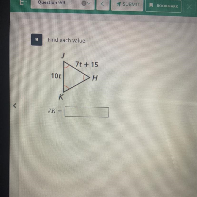 Find the value of JK-example-1