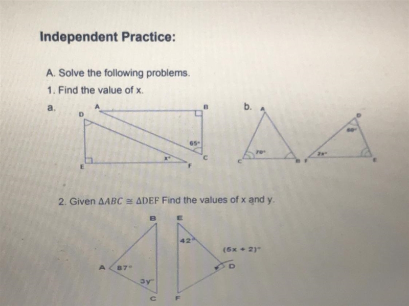 Fnd the value of x................-example-1