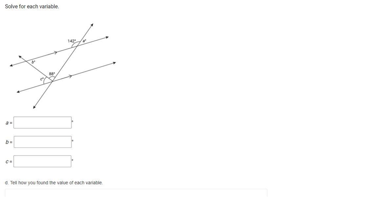 Solve for each variable-example-1