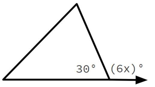 PLEASE HELP DUE QUICK Determine the value of x-example-1