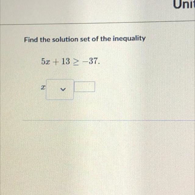 Please help! find the solution set of the inequality-example-1