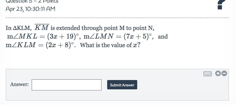 What is the value of x?-example-1