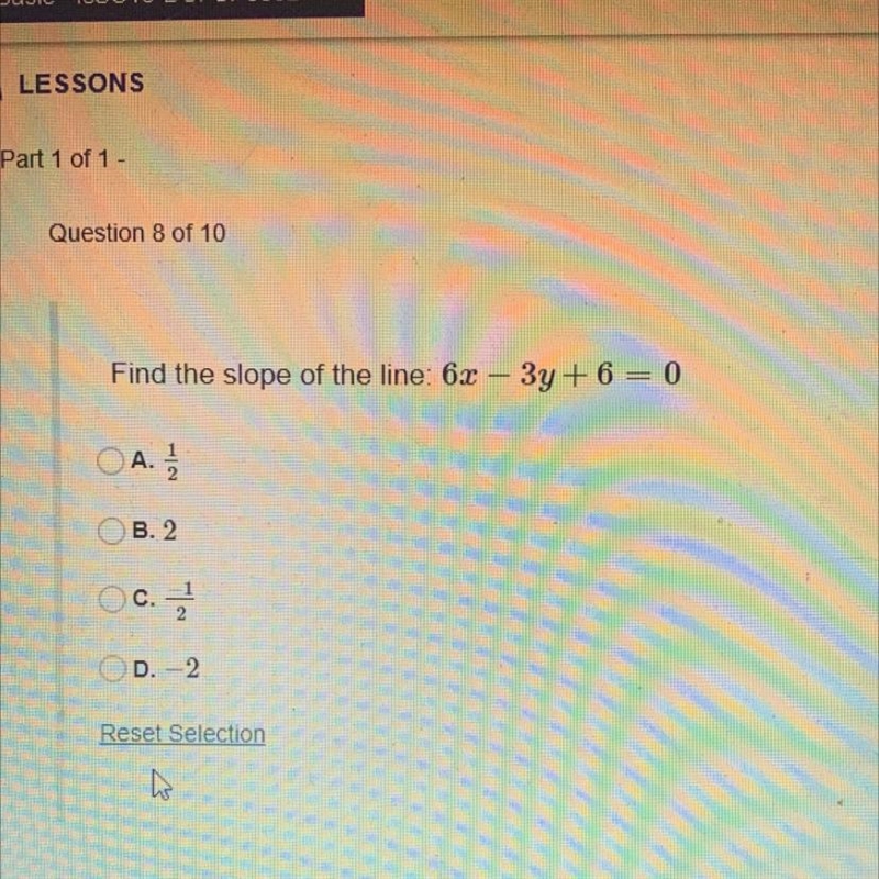 Find the slope of the line-example-1