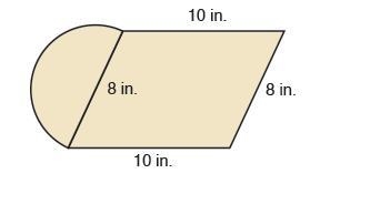 Item 6 Find the perimeter of the figure. Round your answer to the nearest hundredth-example-1