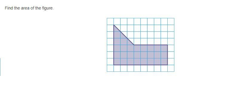 Find the area of the figure.-example-1