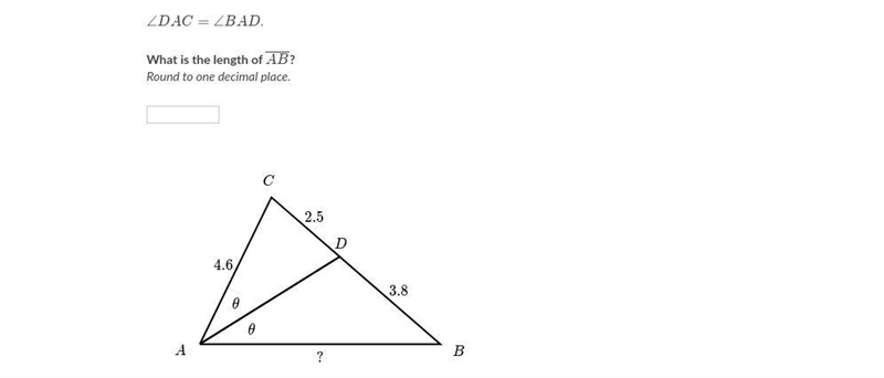 What is the length of AB-example-1