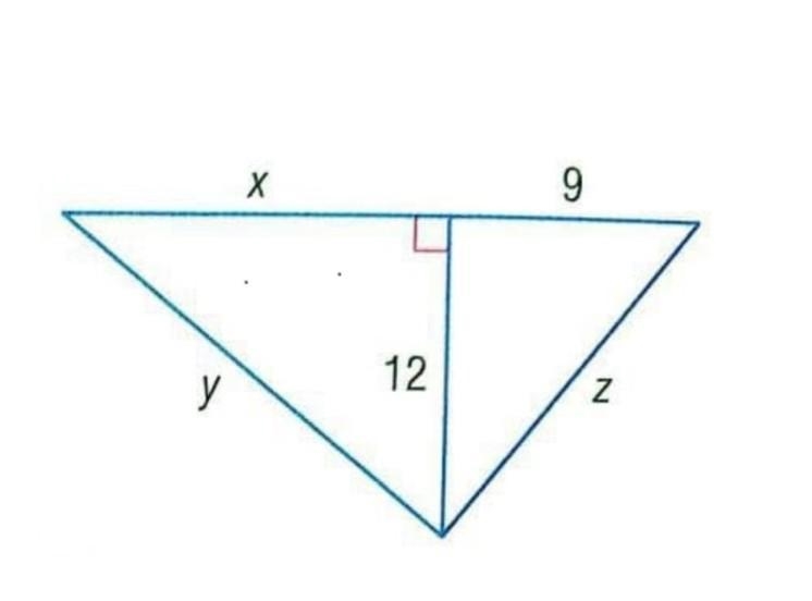 Calculate : y y = 20 y = 10 y = 15 y = 144​ choose the only correct answer-example-1