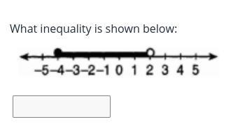 What is the inequality shown below-example-1