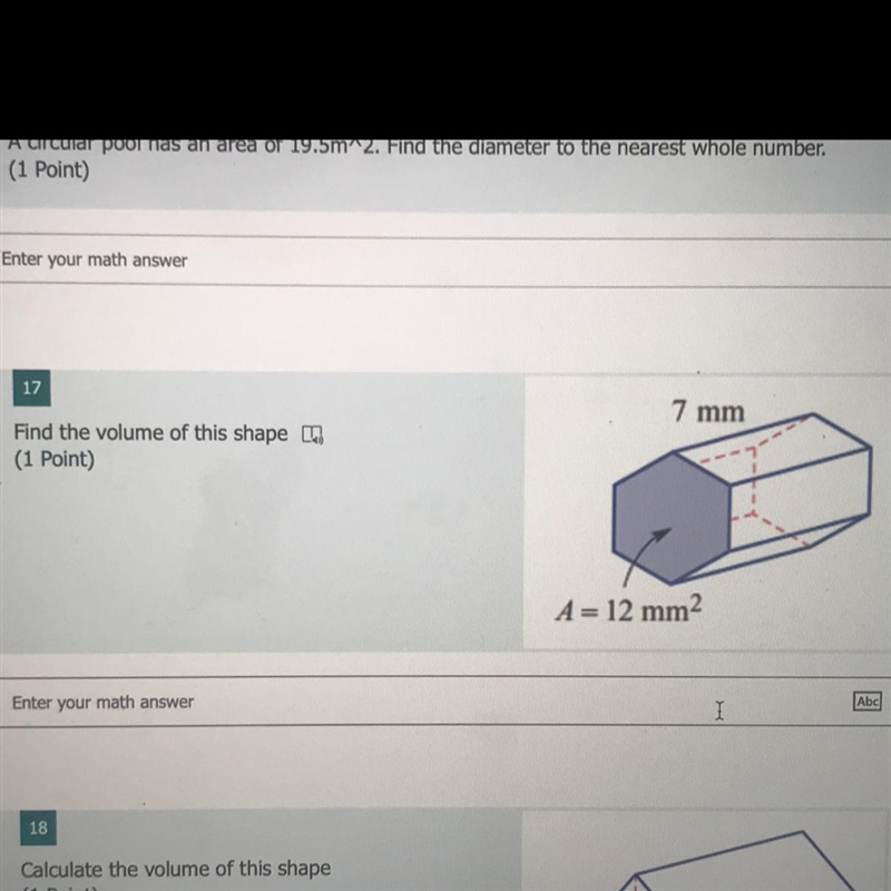 Find the volume of this shape (17)-example-1