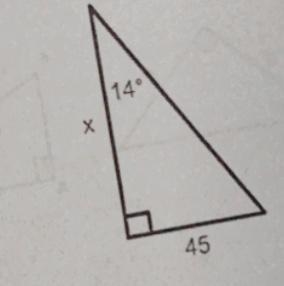 Use SOH-CAH-TOA to find the missing side. Step by step.-example-1