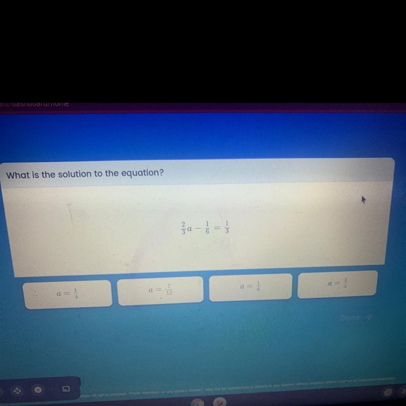 What is the solution to the equation-example-1