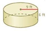 Find the volume of the cylinder. Use 3.14 for pi. Round your answer to the nearest-example-1