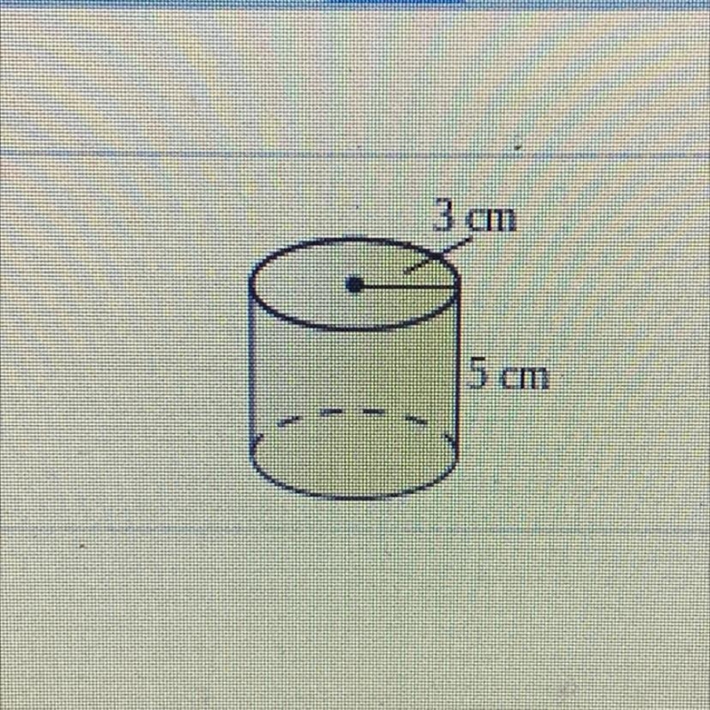 Find the surface area of the cylinder.-example-1