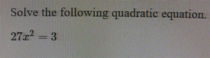 Solve the following quadratic equation ​-example-1