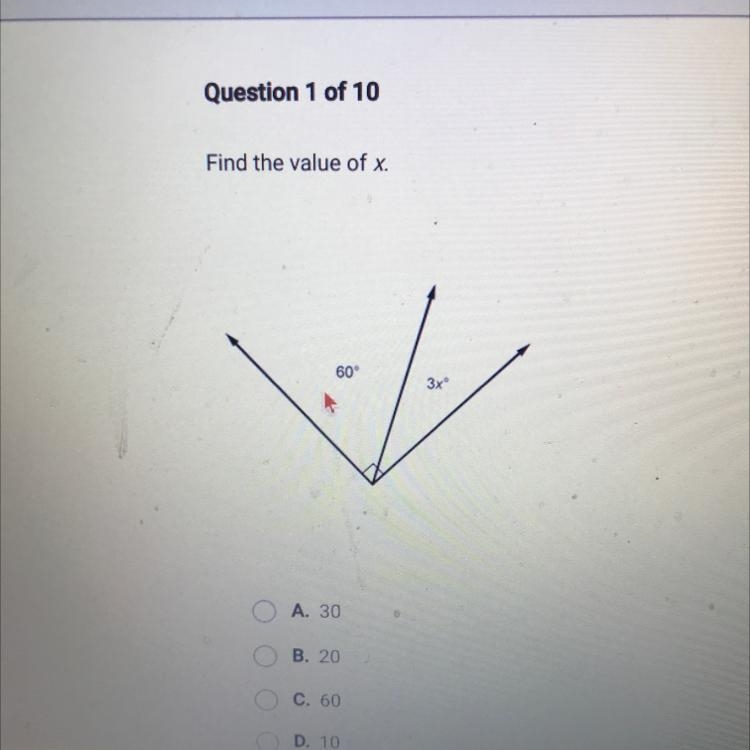 Can you tell me how to solve for X-example-1