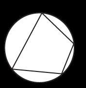 Quadrilateral ABCD is inscribed in a circle. Angle B measures 19°. What is the measure-example-1