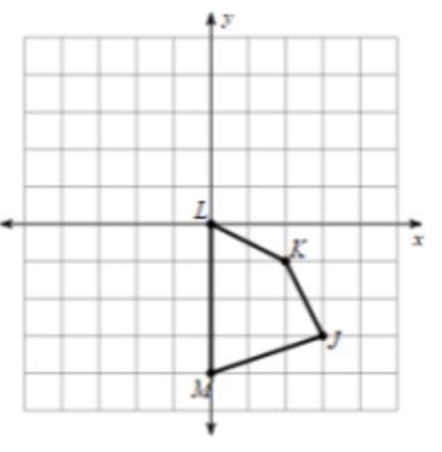 What are the coordinates of point K after the translation (x, y) ---> (x + 2, y-example-1