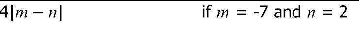 Evaluate each expression using the variable replacements.-example-1