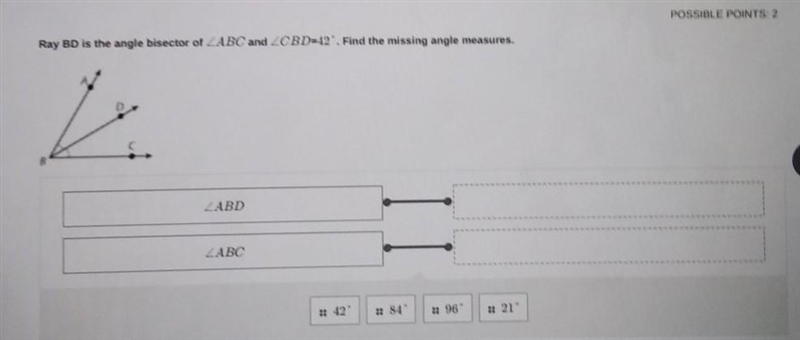 Find the missing angle measures.​-example-1