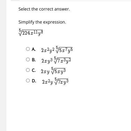 Simplify the expression-example-1