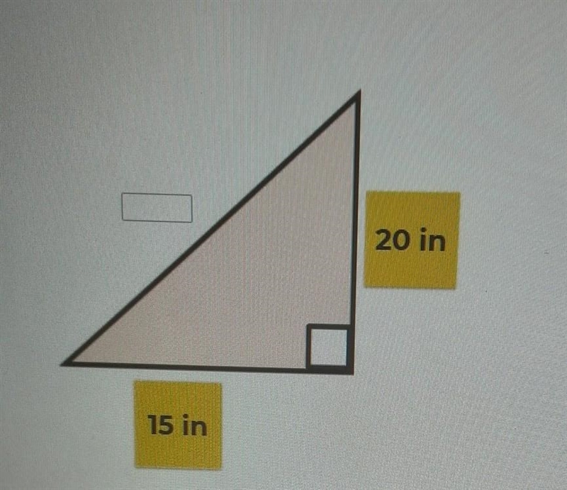 Find the lengths of the missing sides. If the length is irrational, round to the nearest-example-1