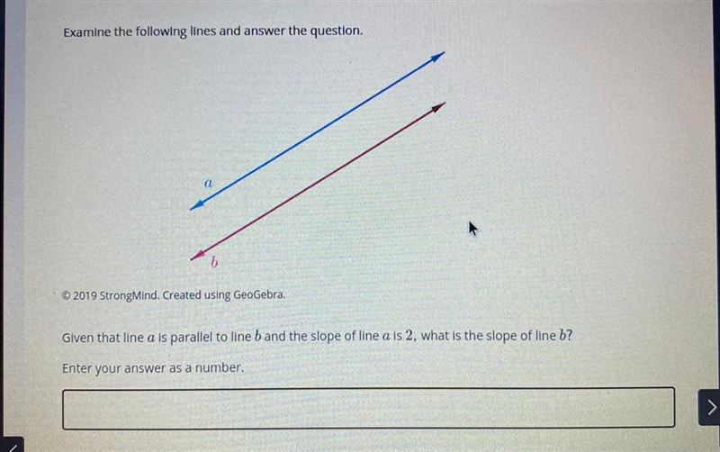 Slopes of parallel lines-example-1