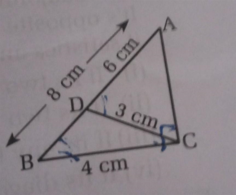 In the given figure alongside,prove that Triangle ABC is simalar to Triangle SRT Find-example-1