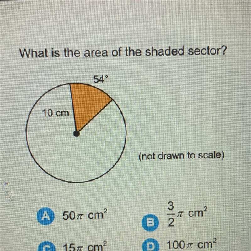 What is the area of the shaded sector?-example-1