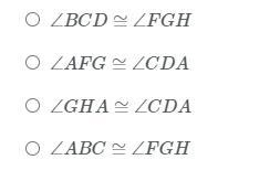 It is given that ABCD and AFGH are parallelograms. Which of the following statements-example-2