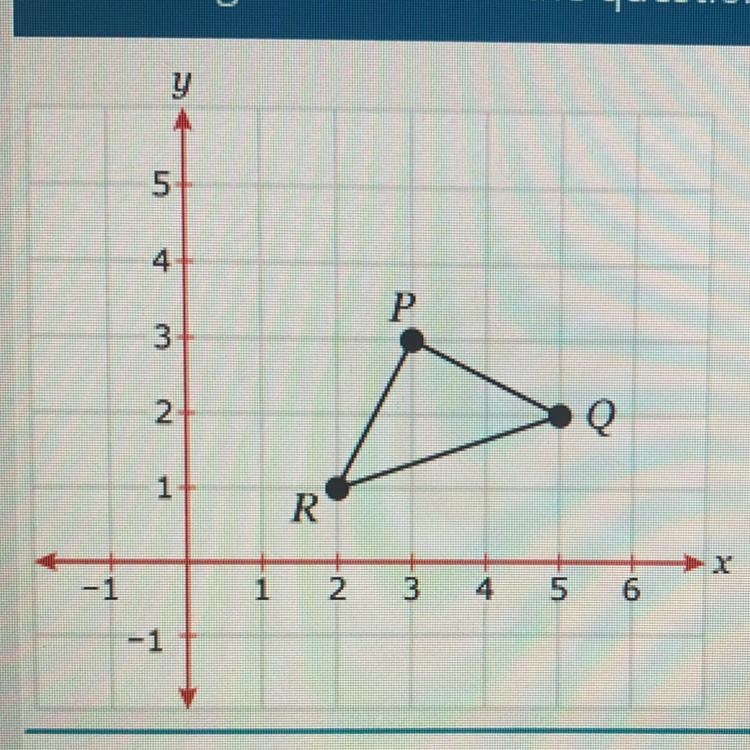 What is the perimeter of triangle PQR. 5 units 10 units √5+3 √2units 2 √5 + √10 units-example-1