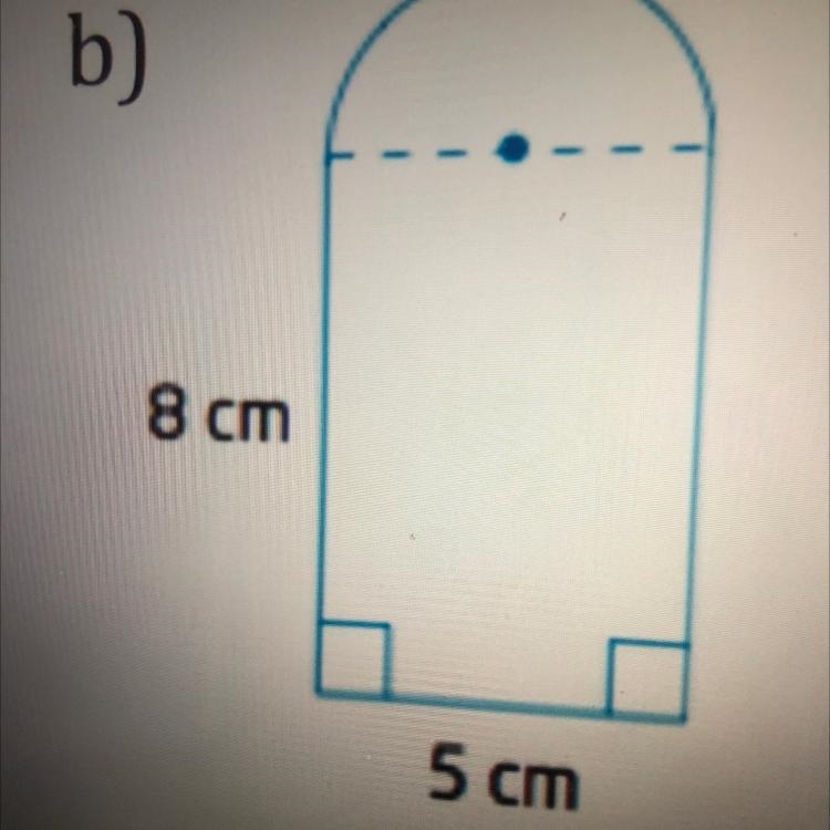 Find the area of the figure-example-1