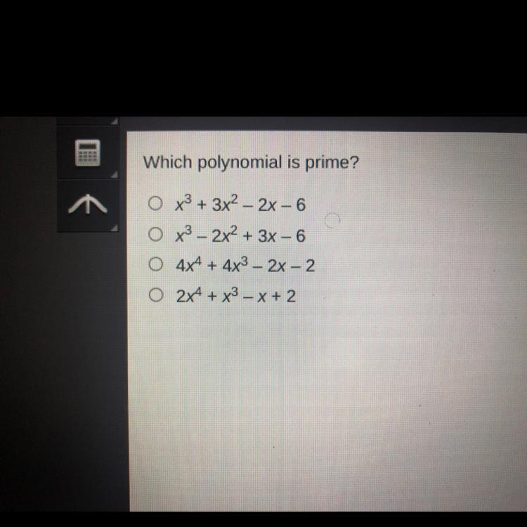 Which polynomial is prime?-example-1