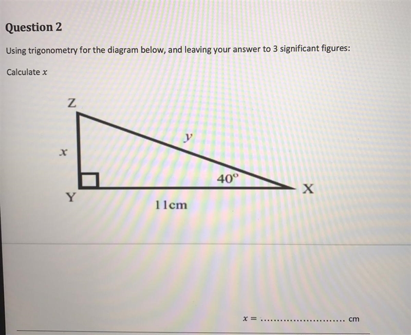 Calculate X and leave your answer to 3 significant figures.-example-1