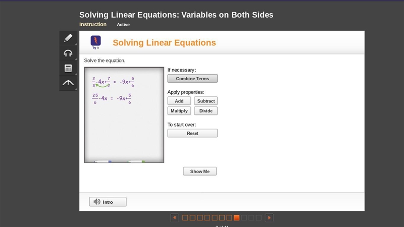 I don't understand what I am supposed to do after I combine terms-example-1