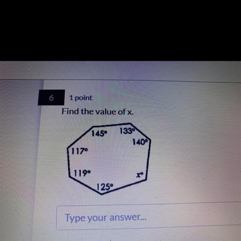 Find the value of x-example-1