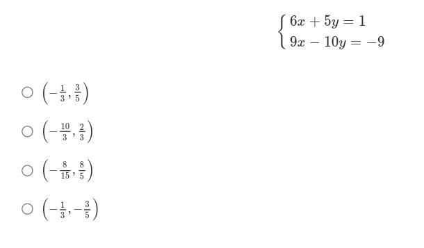 What is the solution to this system of equations?-example-1