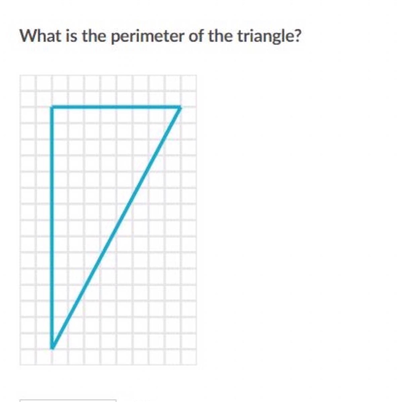 WHAT IS THE PERIMETER OF THE TRIANGLE GET THIS RIGHT AND YOU GET 100 POINTS-example-1