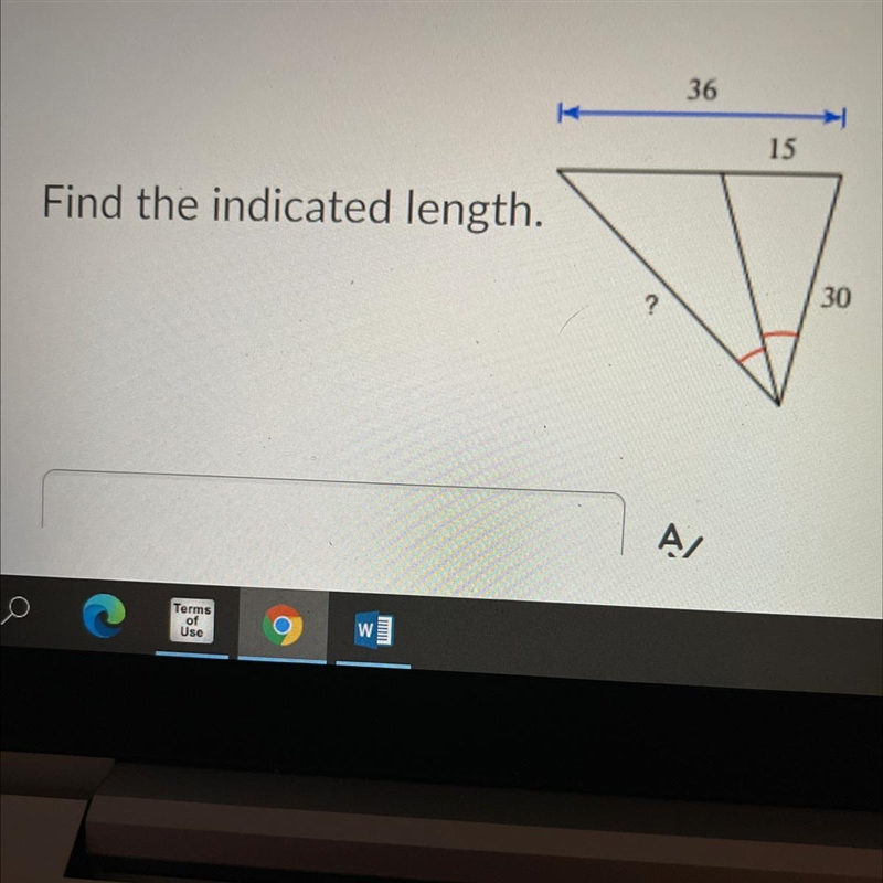 Find the indicated length.-example-1