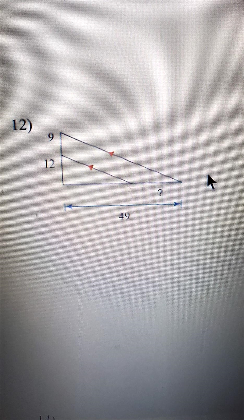 Find the missing length indicated ​-example-1