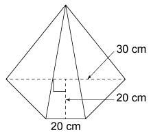 A sculptor plans to ship the pyramid shown in one of three boxes. The interior of-example-1