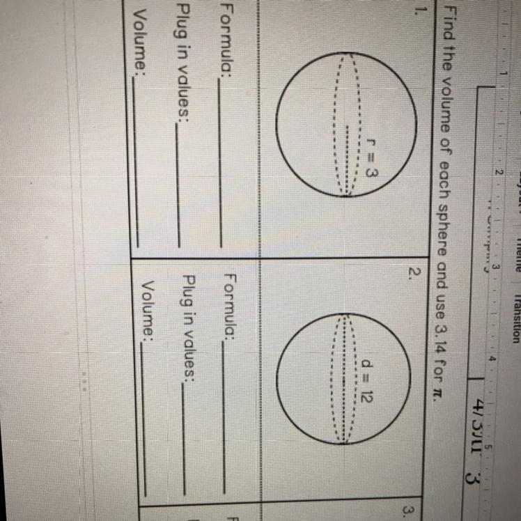 Find the formula Plug in values Volume-example-1