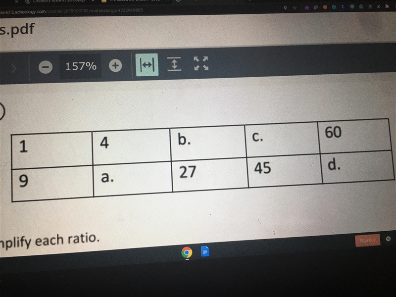 Find the equivalent ratio. Fill in the missing numbers-example-1