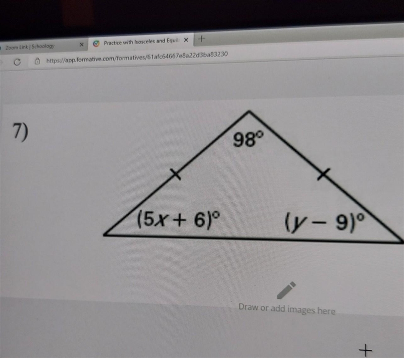 Please help and show work x= ​-example-1