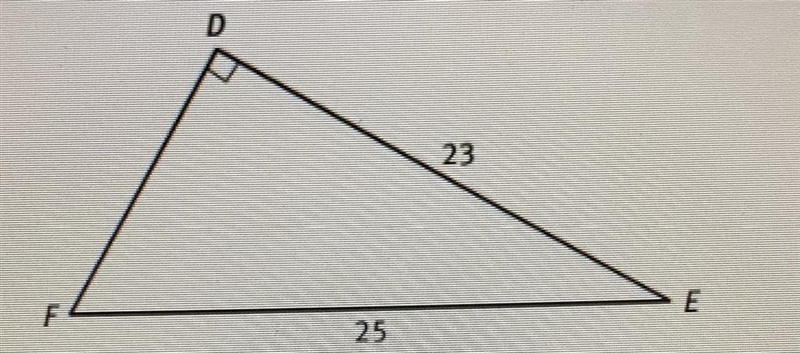 Complete the triangle. Find all missing sides and angles. Round to the nearest tenth-example-1